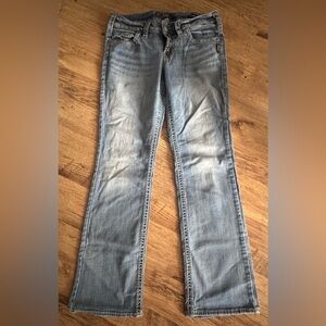 Ladies Silver Suki boot cut jeans